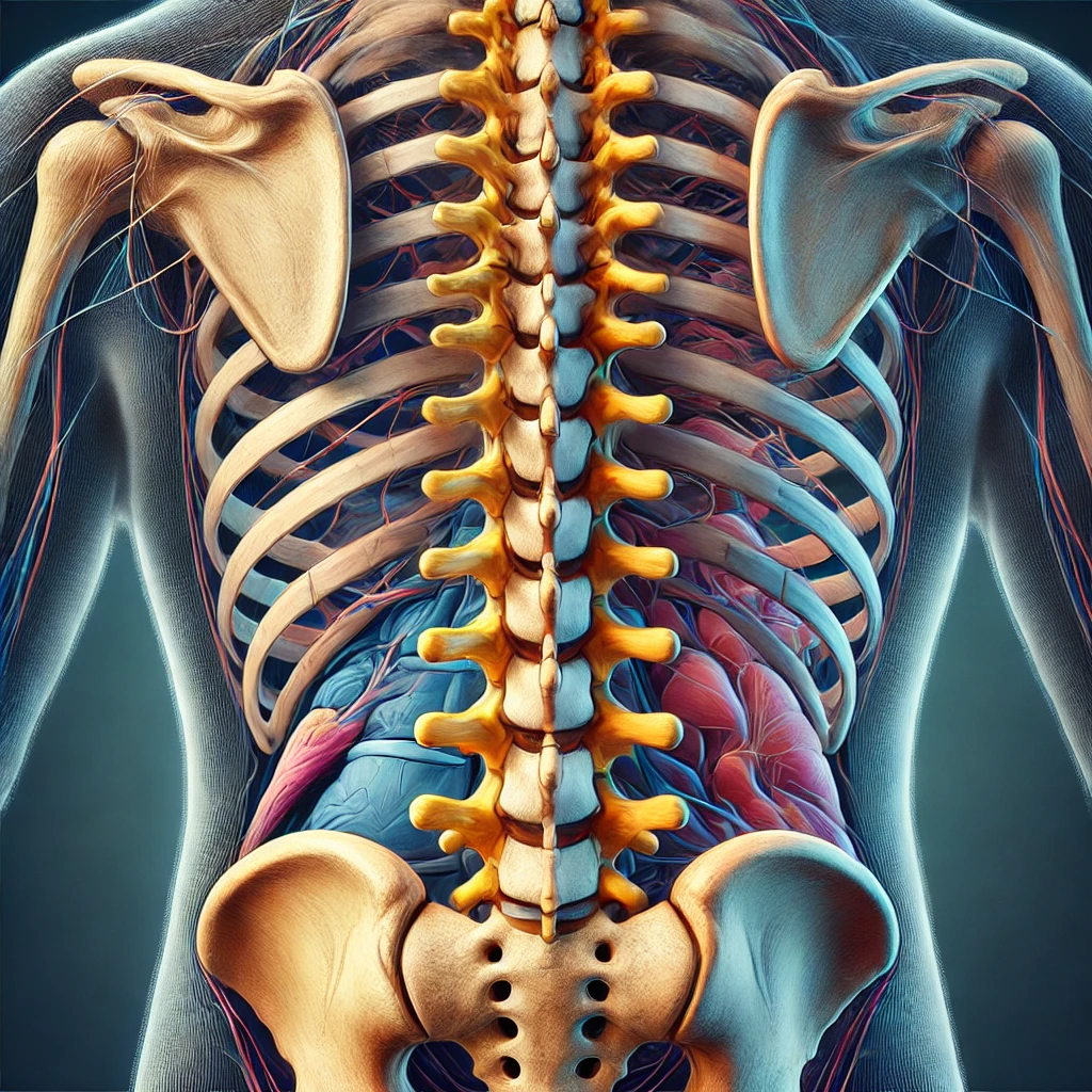 Spinal MRI image