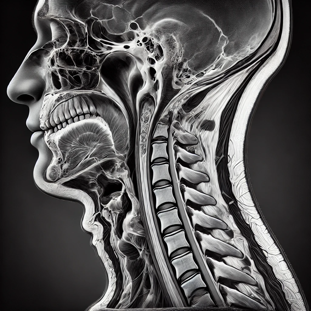 Neck MRI scan